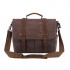 Canvas Messenger Bag for 15 inch Laptop