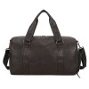 Leather Weekender Bag With Shoe Compartment