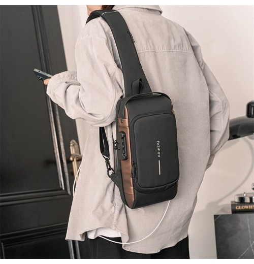 Sling Backpack With USB Port